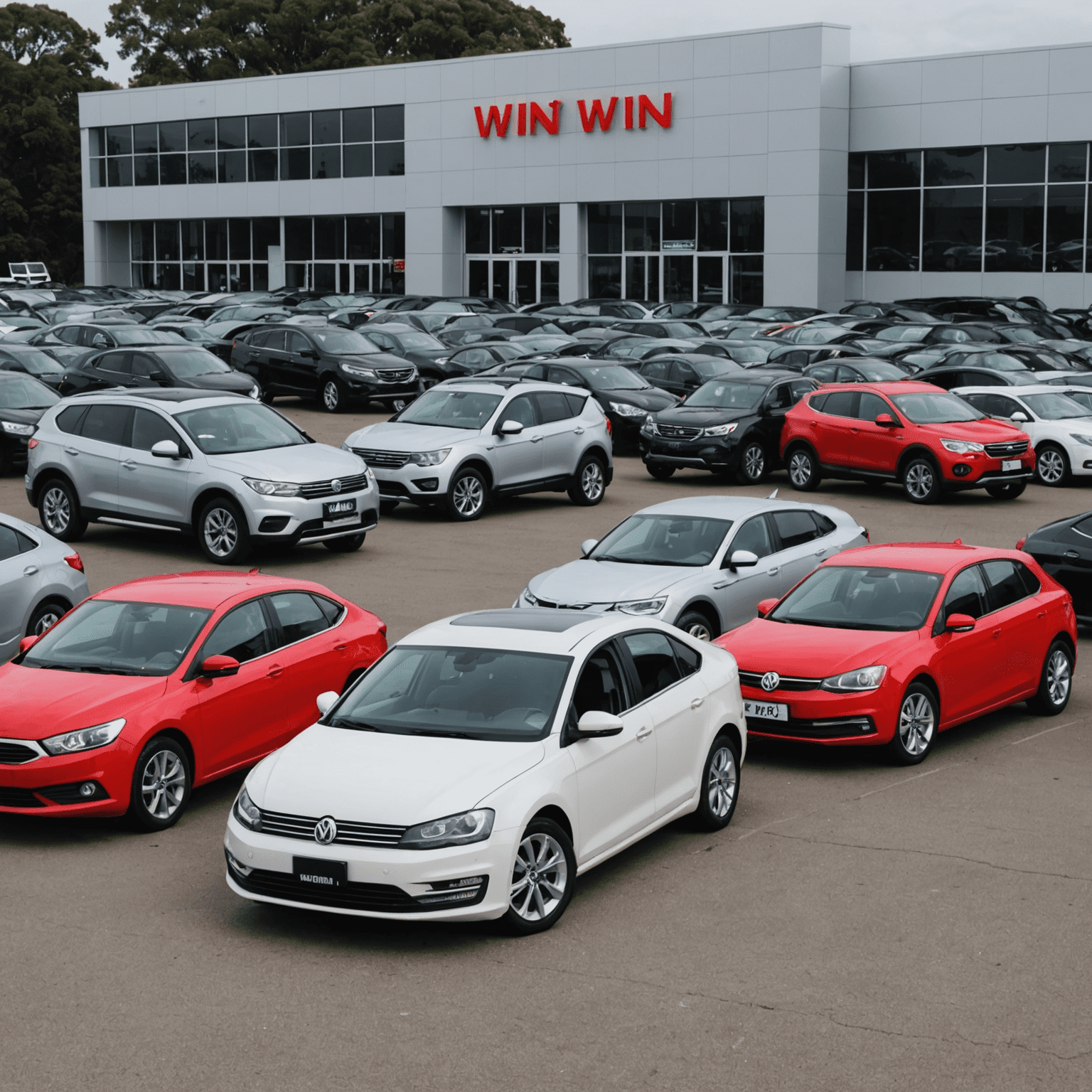 Una amplia selección de autos nuevos y usados en el concesionario Win & Win